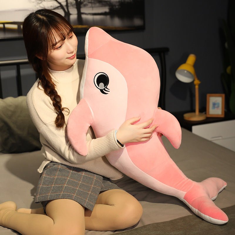 Splashy Dolphin Plush™ – Ultra Soft & Huggable Sea Plushie - Goodlifebean product_type