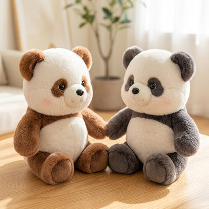 Pookie: Mini Panda Plushie | Running Panda Stuffed Animal