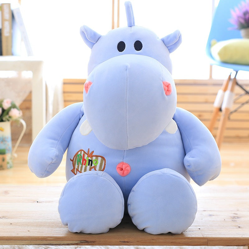 Shop Hazel the Happy Hippo Plushie - Stuffed Animals Goodlifebean Plushies | Stuffed Animals