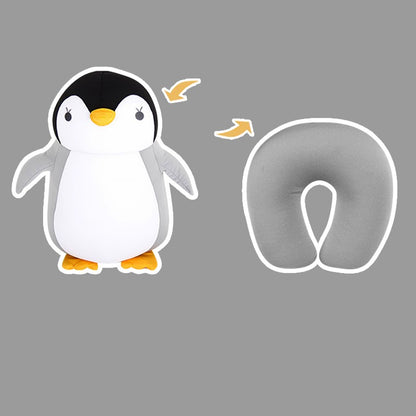 Penguin Travel Pillow Plush