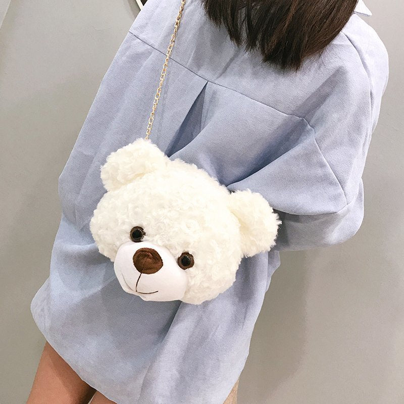 Shop Kawaii Teddy Bear Plush Bag - Goodlifebean Plushie | Stuffed Animal