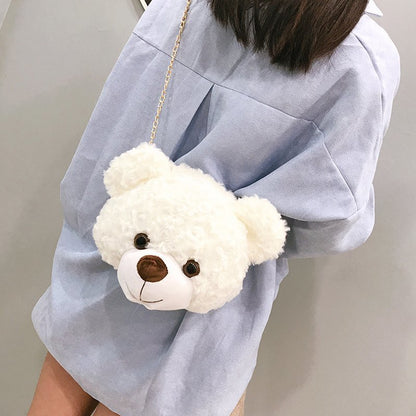 Shop Kawaii Teddy Bear Plush Bag - Goodlifebean Plushie | Stuffed Animal