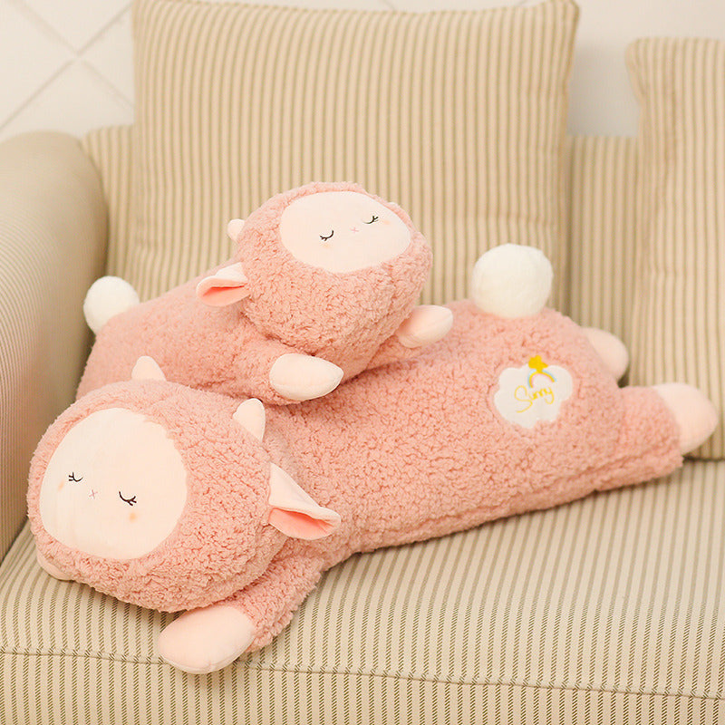 Shop FluffiLamb | Snuggly Kawaii Lamb Plushie – Fuzzy Soft Stuffed Animal - Goodlifebean Plushies | Stuffed Animals