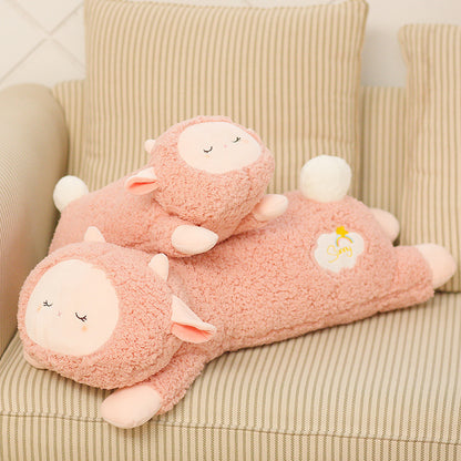 Shop FluffiLamb | Snuggly Kawaii Lamb Plushie – Fuzzy Soft Stuffed Animal - Goodlifebean Plushies | Stuffed Animals