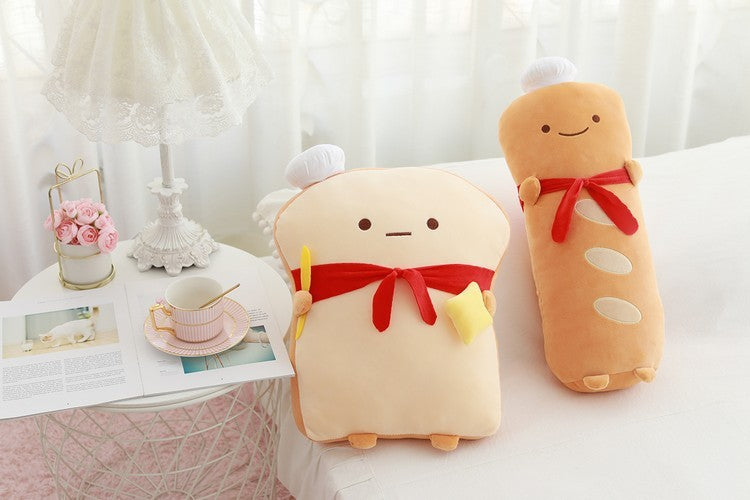 Shop Loafy & Toasty™ – Kawaii Bread Plushie Duo - Goodlifebean Plushies | Stuffed Animals