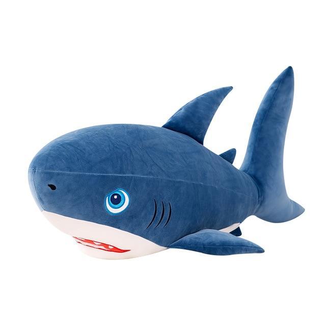 Chomper: Scary Giant Stuffed Shark Plushie | 3.7ft Big Shark Plush
