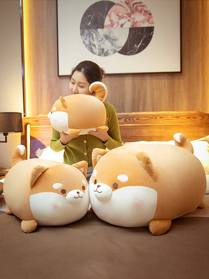 Giant Kawaii Corgi Plushie | Chonky Stuffed Corgi