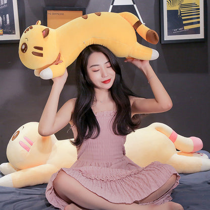 Shop Long Cat Body Pillow Plush - Stuffed Animals Goodlifebean Plushies | Stuffed Animals