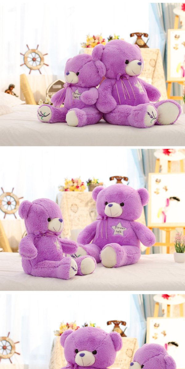Taro: Giant Purple Teddy Bear - Goodlifebean product_type