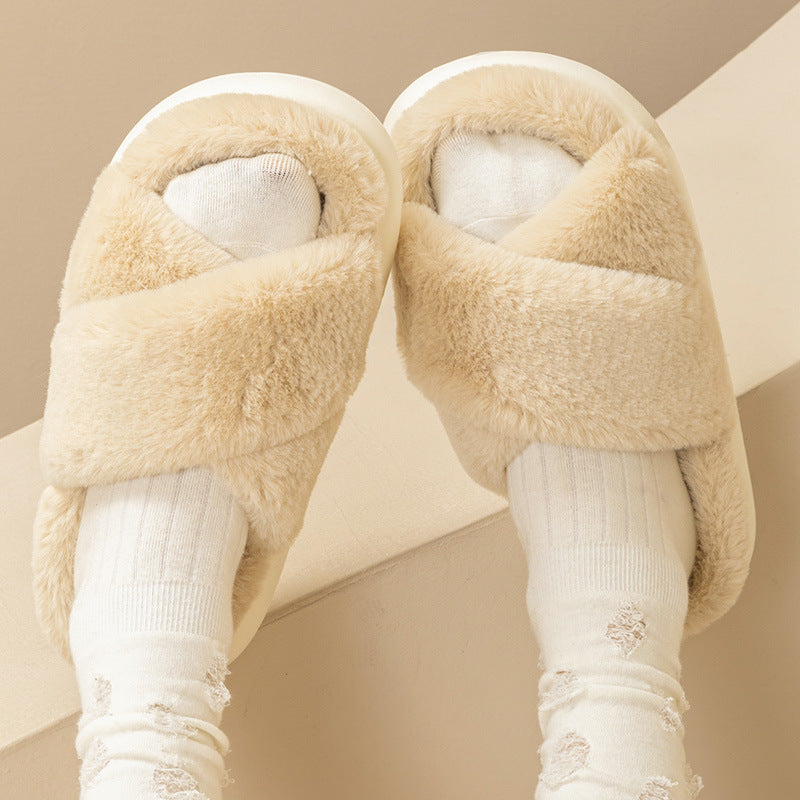 Shop CozyTwist: Criss Cross Cloud Slippers - Goodlifebean Black Friday Sale | Plushies | Giant Teddy Bear