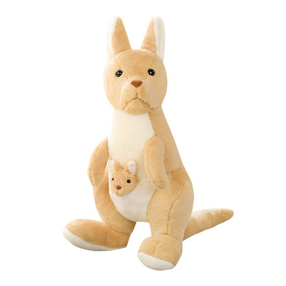 Shop KuddleRoos: Mommy & Mini Kangaroo Plushie - Stuffed Animals Goodlifebean Plushies | Stuffed Animals