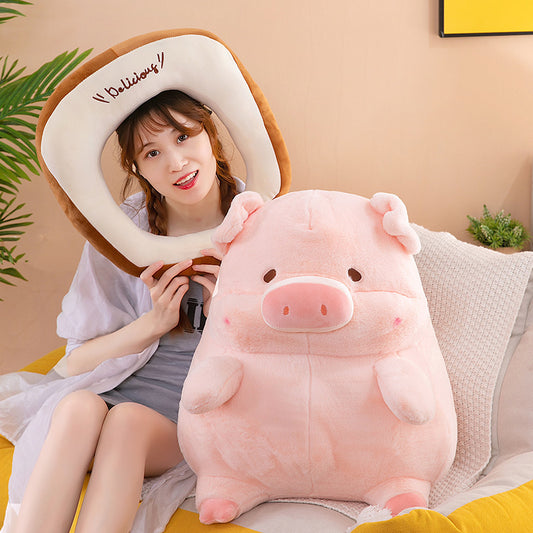 Lulu: Kawaii Piggy Plushie | Stuffed Animal Pig