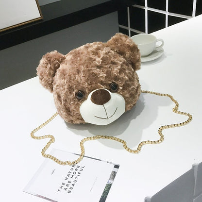 Shop Kawaii Teddy Bear Plush Bag - Goodlifebean Plushie | Stuffed Animal