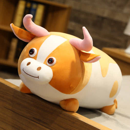 Buttercup: Chonky Kawaii Cow Plushie | Stuffed Animal Cow