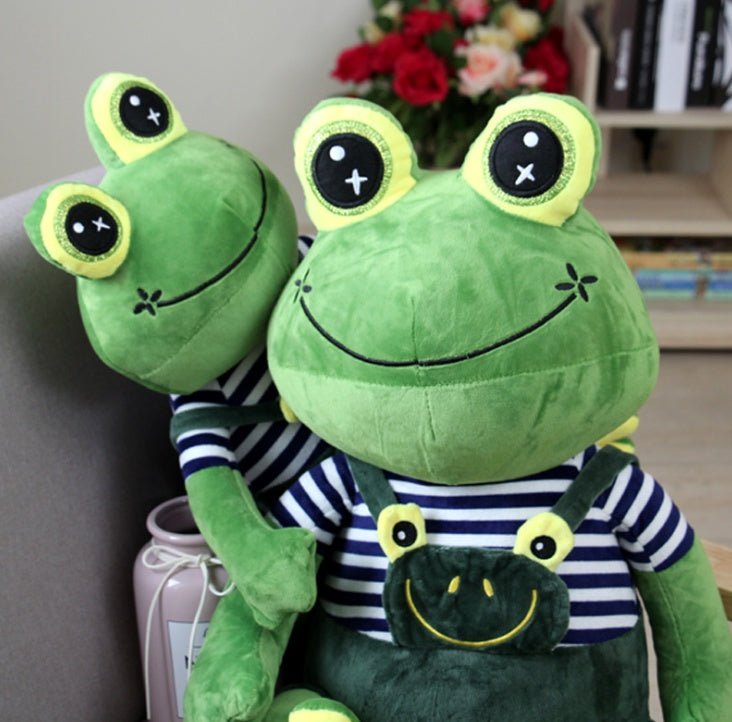 Big Slime: Giant Chubby Frog Plushie | Stuffed animal Frog - Goodlifebean product_type