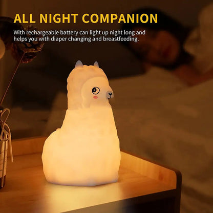 Shop Kawaii Alpaca Night Light - Goodlifebean Black Friday Sale | Plushies | Giant Teddy Bear