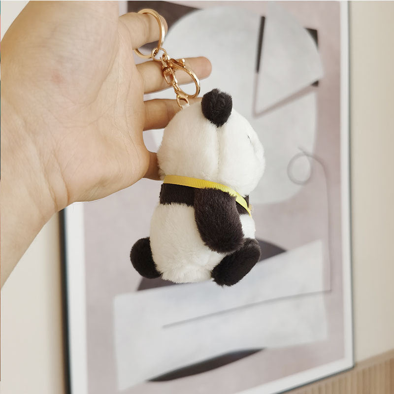 Shop Mochi Panda: Kawaii Panda Plush Keychain Bag Charm - Goodlifebean Plushie | Stuffed Animal