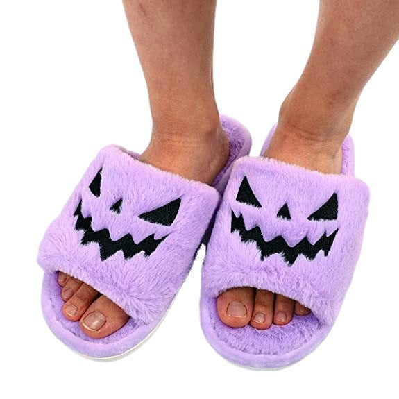 Spooky Snuggles Halloween Slippers