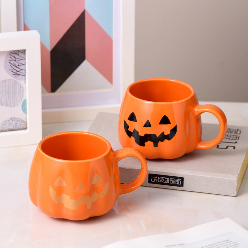 Shop Cute Halloween Pumpkin Mug - Home Gadgets Goodlifebean Plushies | Stuffed Animals