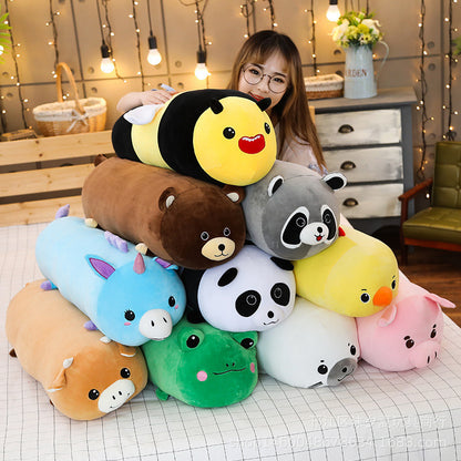 SnuggleLogs: Cute Fluffy Body Pillow Plushie