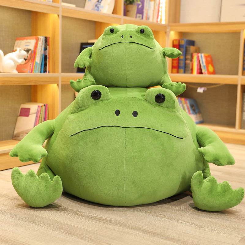 BuyGigi: Giant Chubby Frog Plushie | Weighted Stuffed Animal Frog - Goodlifebean Plushies | Stuffed Animals