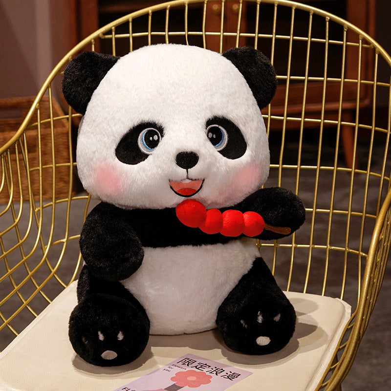 Shop Cherry Chomper Panda Plush - plush Goodlifebean Plushies | Stuffed Animals