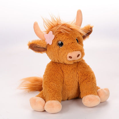 Scottish Mini Highland Cow Plushie - Goodlifebean product_type
