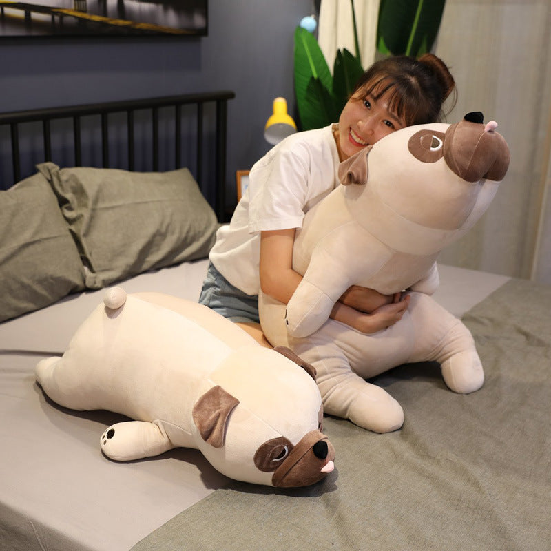 Giant Pug Body Pillow Plush | Dog Pillow For Adults