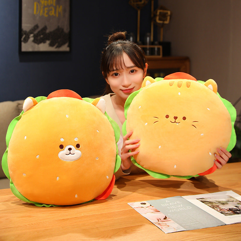 Shop Kawaii Stuffed Hamburger Plushie - Goodlifebean Black Friday Sale | Plushies | Giant Teddy Bear