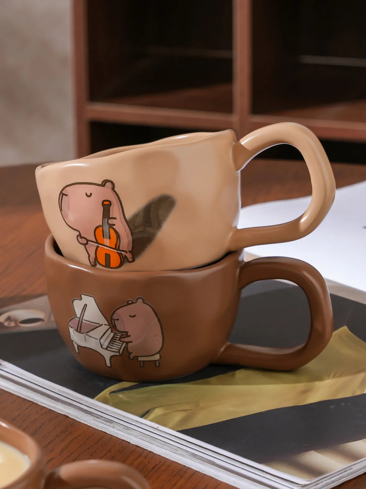 CapyBean: Kawaii Capybara Coffee Cup