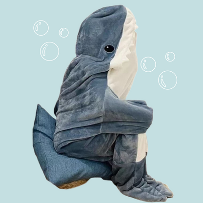 Shop Cozy Sharkie™: Cozy Shark Hoodie Blanket For Adults - Goodlifebean Black Friday Sale | Plushies | Giant Teddy Bear