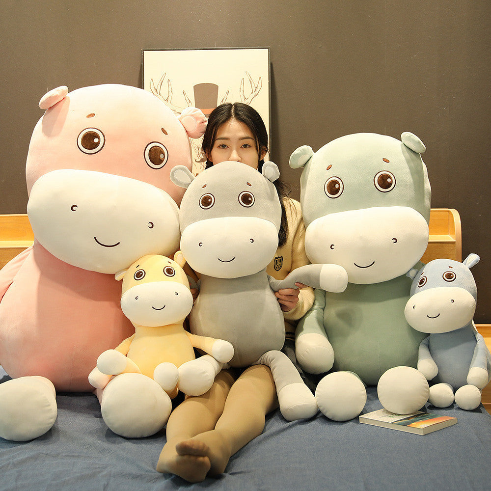 Shop Gloria: Kawaii Baby Hippo Plushie - Goodlifebean Plushie | Stuffed Animal
