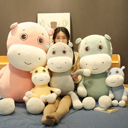 Shop Gloria: Kawaii Baby Hippo Plushie - Goodlifebean Plushie | Stuffed Animal
