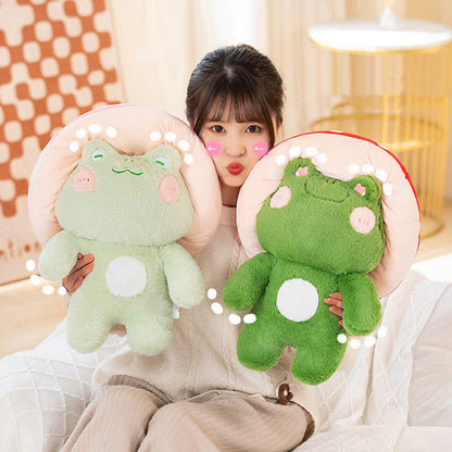 Shroomie: Kawaii Frog Plushie