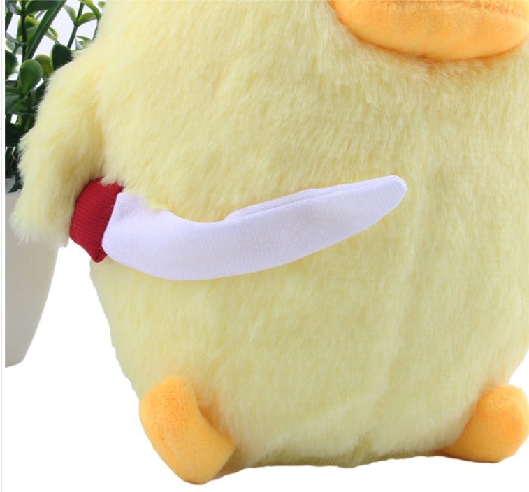 Stabby Duck Plushie 2.0 - Goodlifebean product_type