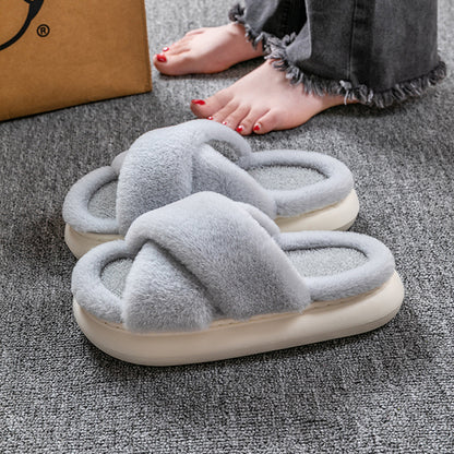 Shop CozyTwist: Criss Cross Cloud Slippers - Goodlifebean Black Friday Sale | Plushies | Giant Teddy Bear