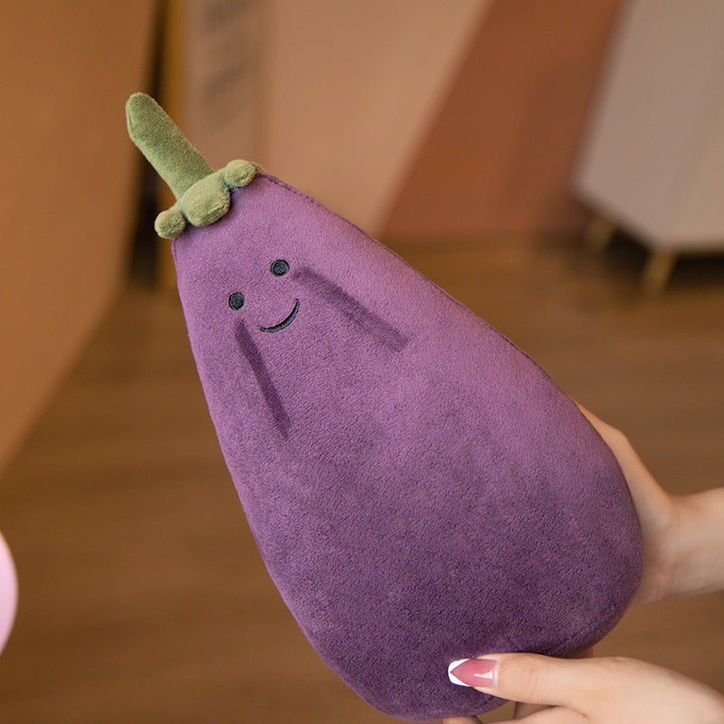 Shop Mr Aub: Giant Eggplant Plushie | 2.6ft - Goodlifebean Black Friday Sale | Plushies | Giant Teddy Bear