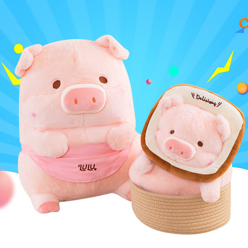 Lulu: Kawaii Piggy Plushie | Stuffed Animal Pig