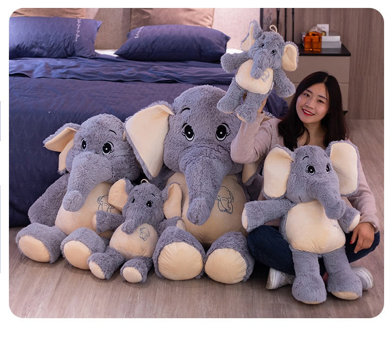 Shop Gigantic 4ft Elephant Plushie - Stuffed Animals Goodlifebean Plushies | Stuffed Animals