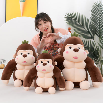 Kane: Buffed Up Gorilla Plushie | Big Gorilla Stuffed Animal