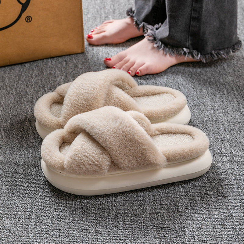 Shop CozyTwist: Criss Cross Cloud Slippers - Goodlifebean Black Friday Sale | Plushies | Giant Teddy Bear