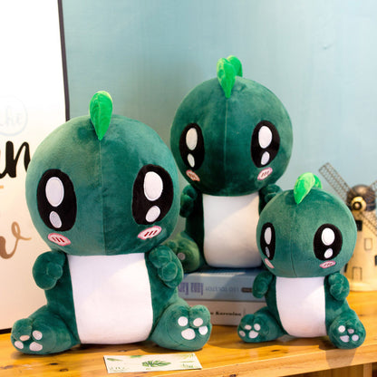 Shop Spiky: Kawaii Green Stuffed Dinosaur Plush - Stuffed Animals Goodlifebean Giant Plushies