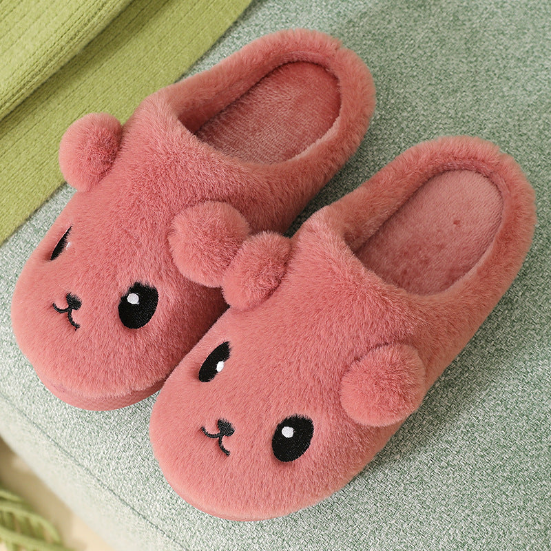 Shop Kawaii Thick-Sole Plush Slippers - Goodlifebean Black Friday Sale | Plushies | Giant Teddy Bear