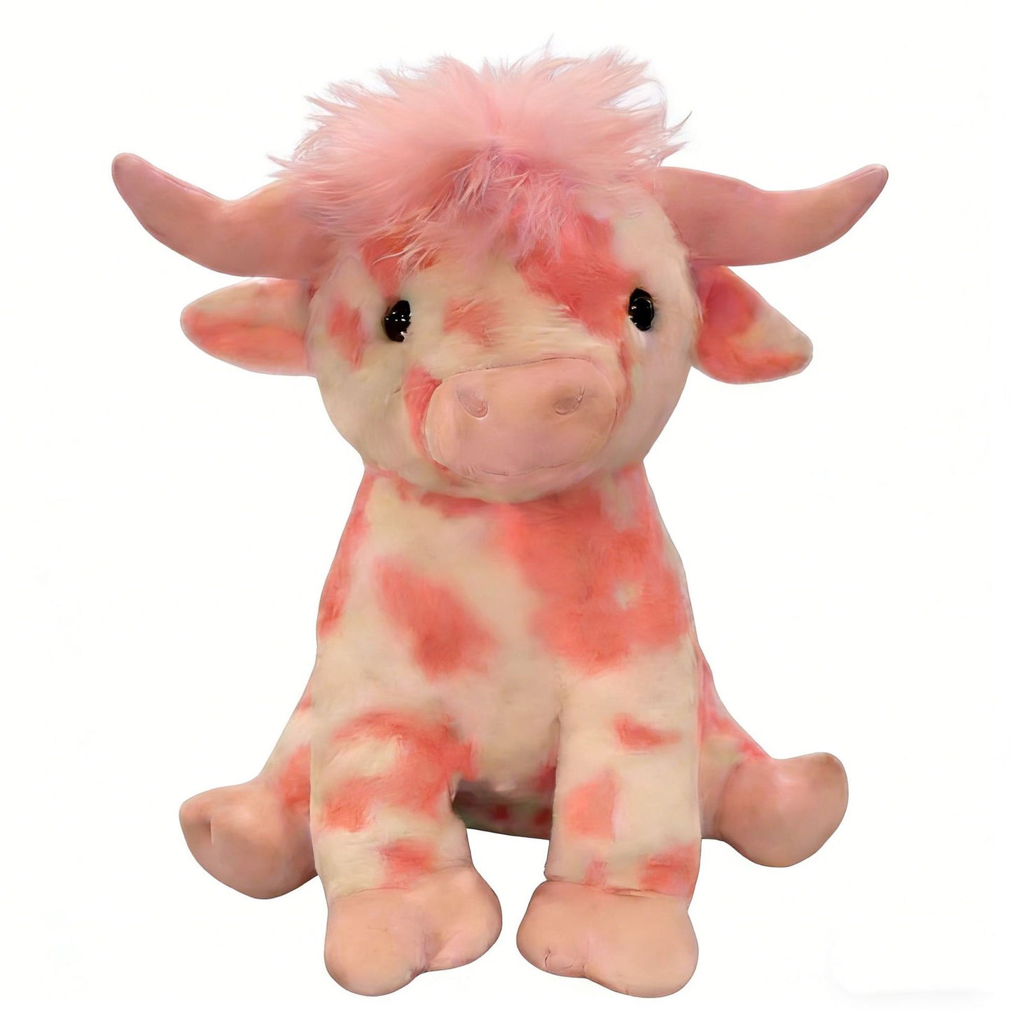 Romantic Chubby Highland Cow Plushie