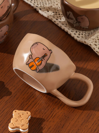 CapyBean: Kawaii Capybara Coffee Cup