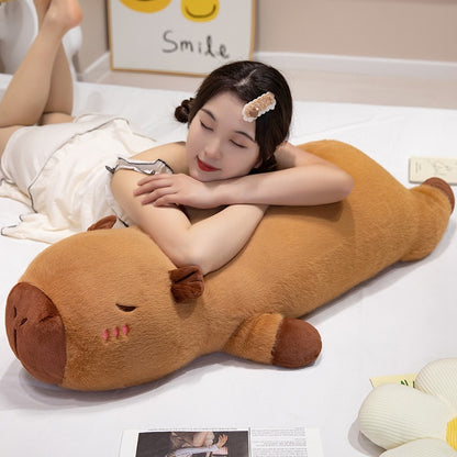 Cinnamon: Cute Body Pillow Capybara Plushie