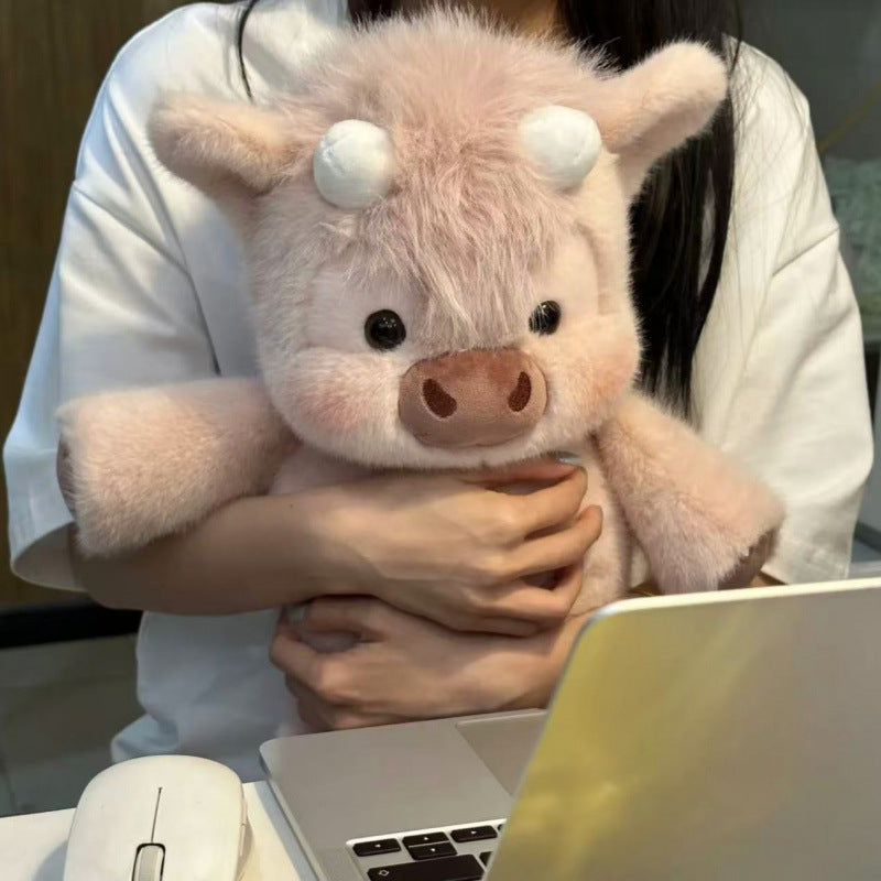 Chubby Highland Cow Plushie