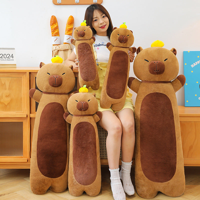 Giant Capybara Body Pillow Plush | Capybara Plushie