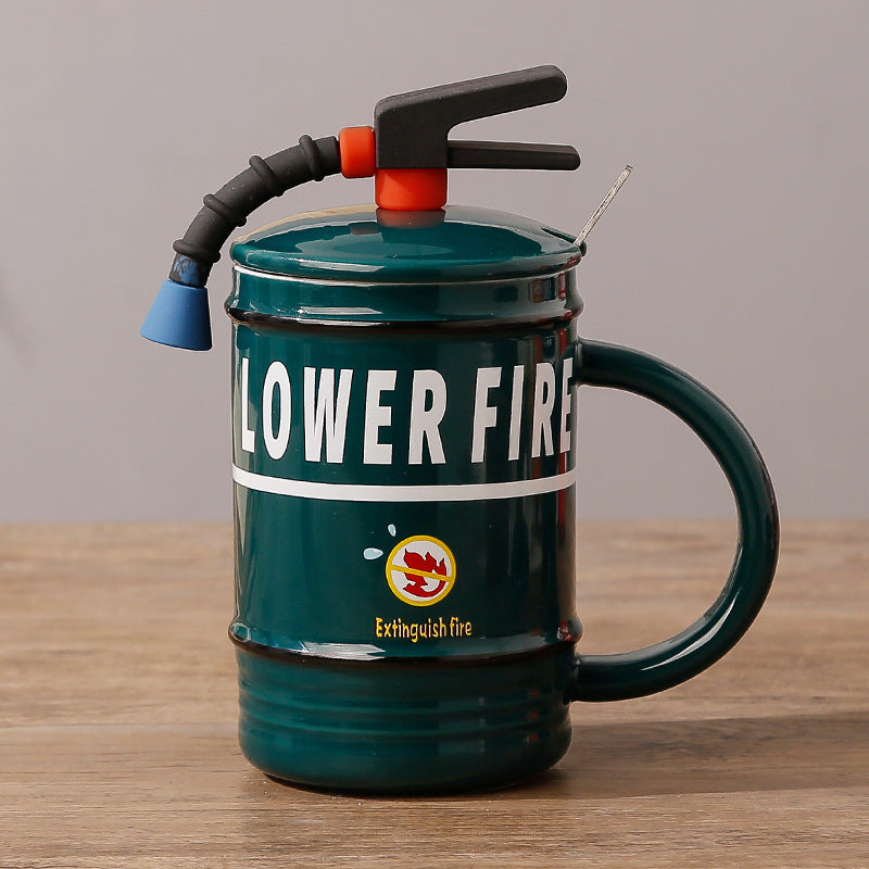 Quirky Fire Extinguisher Mug