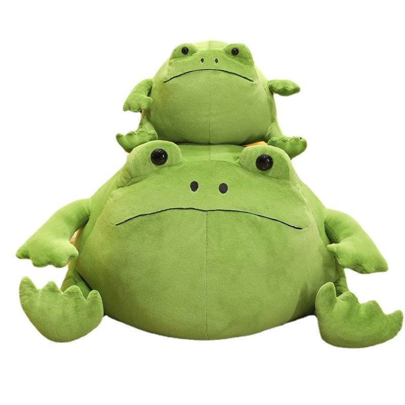 BuyGigi: Giant Chubby Frog Plushie | Weighted Stuffed Animal Frog - Goodlifebean Plushies | Stuffed Animals